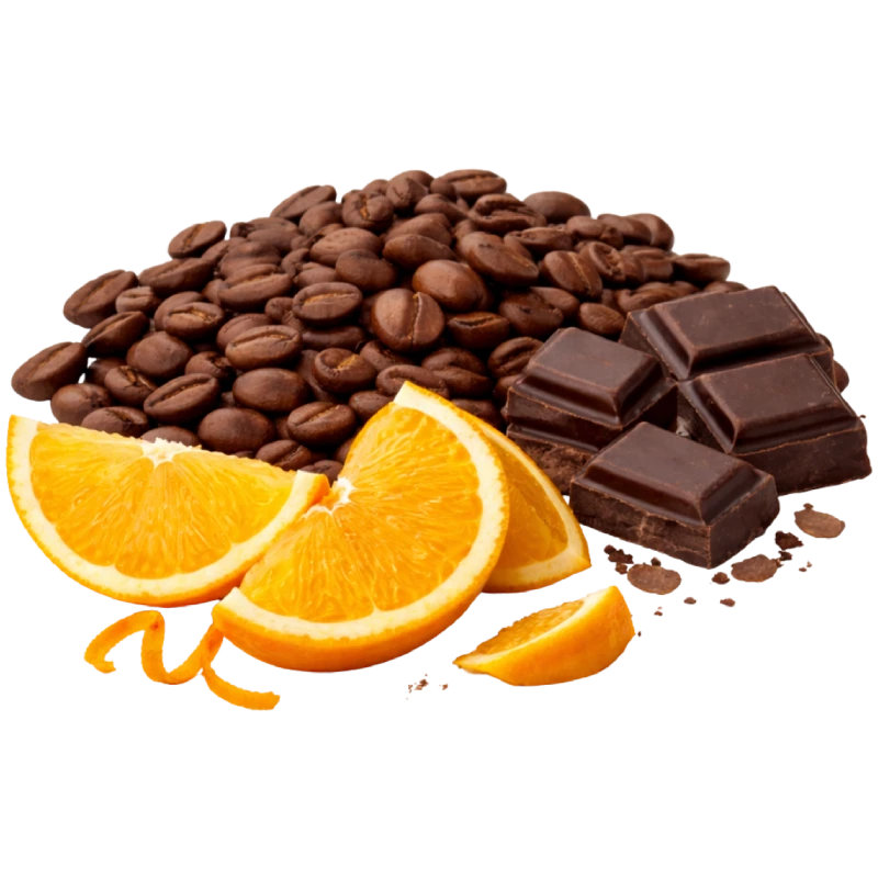 Café Chocolate Naranja grano