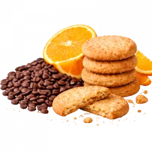 Café galleta Naranja grano